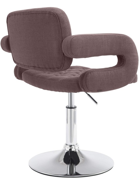 Liggestol Dublin stof, brun