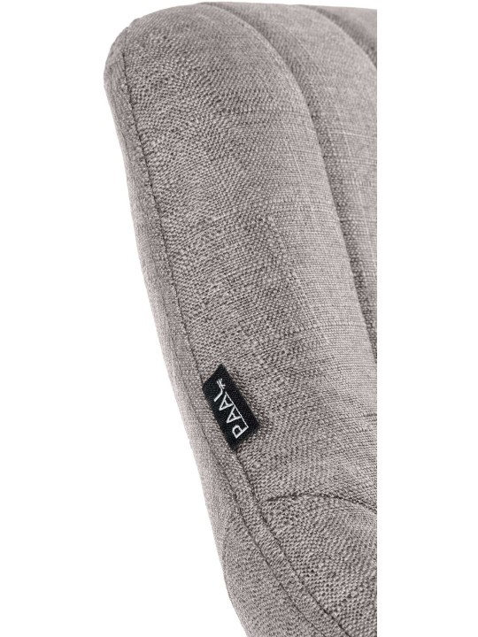 Sæt med 2 barstole Milet stof C, grå Sæt med 2 barstole Milet stof C, grå