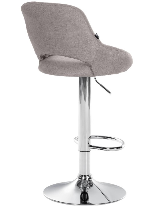 Sæt med 2 barstole Milet stof C, grå Sæt med 2 barstole Milet stof C, grå