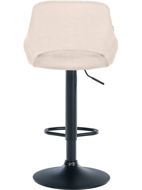 Sæt med 2 barstole Milet stof B, creme