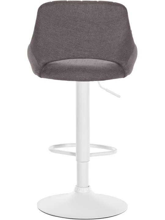 Sæt med 2 barstole Milet stof W, mørkegrå