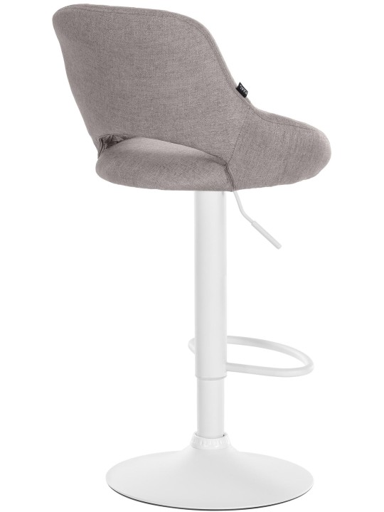 Sæt med 2 barstole Milet stof W, grå