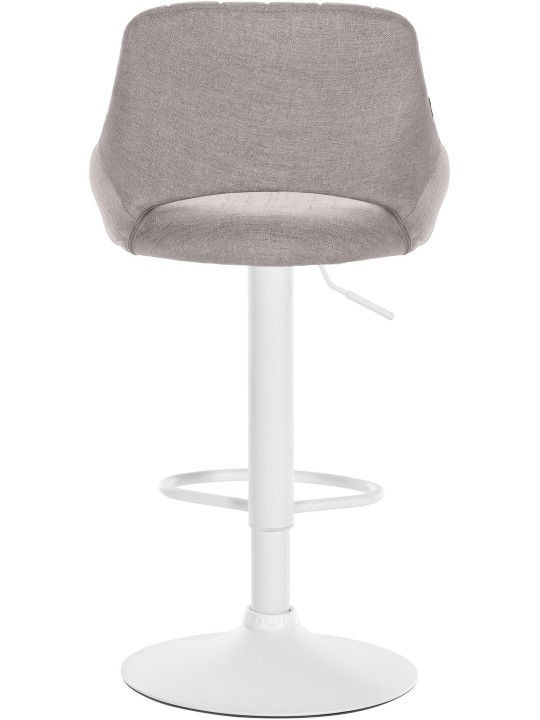 Sæt med 2 barstole Milet stof W, grå