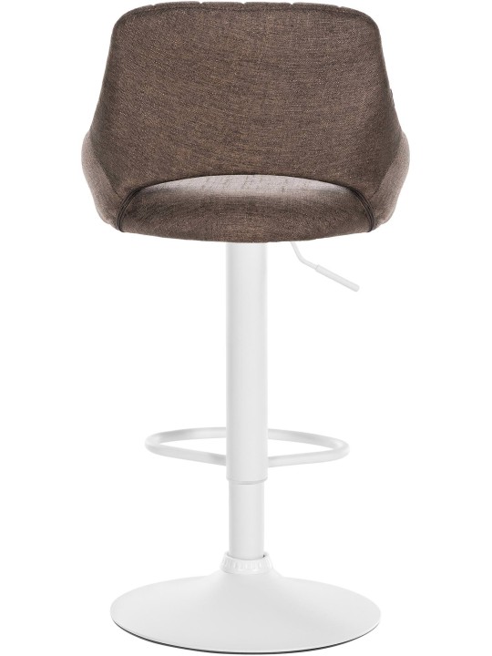 Sæt med 2 barstole Milet stof W, brun