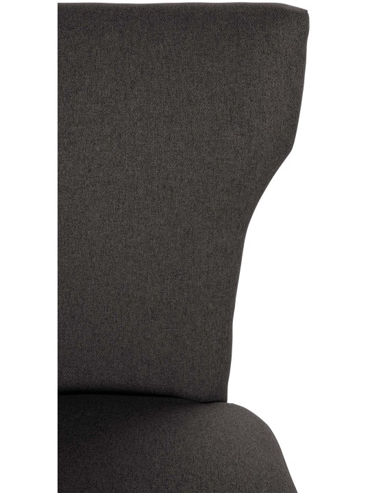 Sæt med 2 spisestuestole Zadar stof antique-light, mørkegrå Sæt med 2 spisestuestole Zadar stof antique-light, mørkegrå