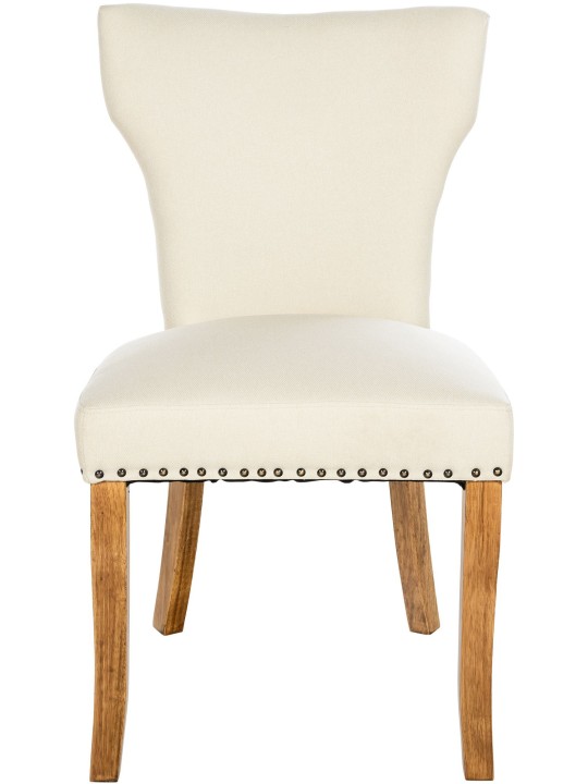 Sæt med 2 spisestuestole Zadar stof antique-light, creme Sæt med 2 spisestuestole Zadar stof antique-light, creme