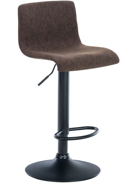 Barstol Hoover stof B, brun