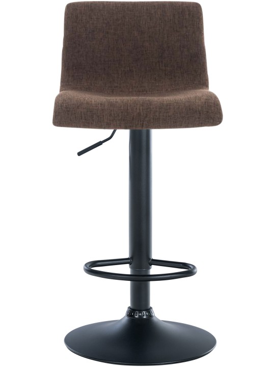 Barstol Hoover stof B, brun