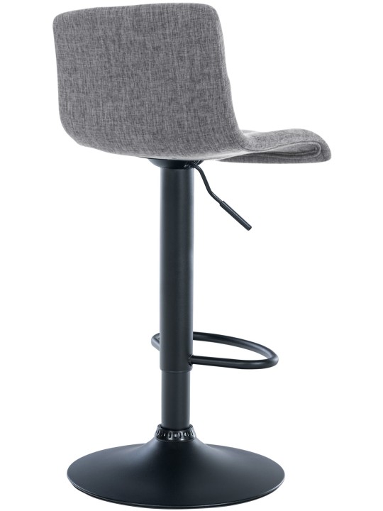 Barstol Hoover stof B, lysegrå