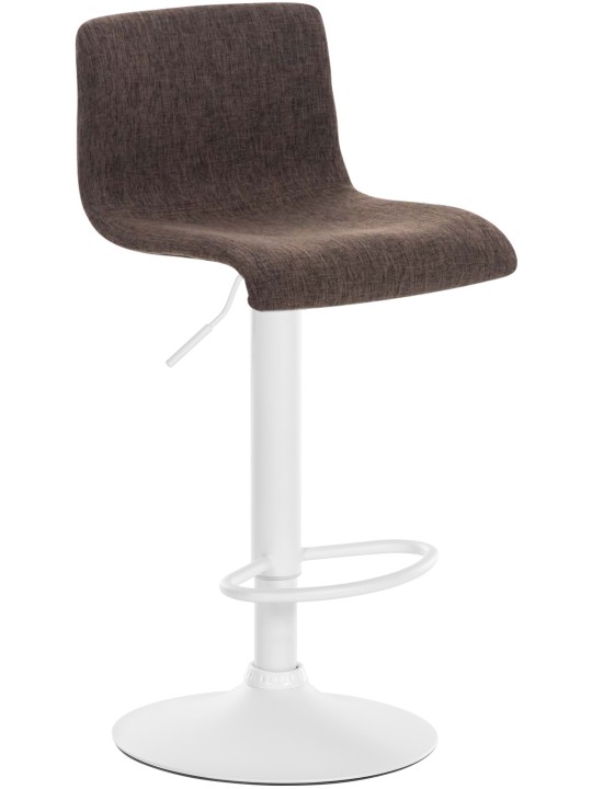 Barstol Hoover stof W, brun