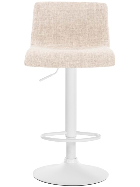 Barstol Hoover stof W, creme