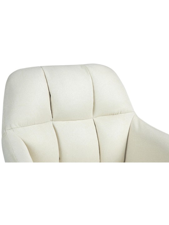 Barstol Natoma stof, creme