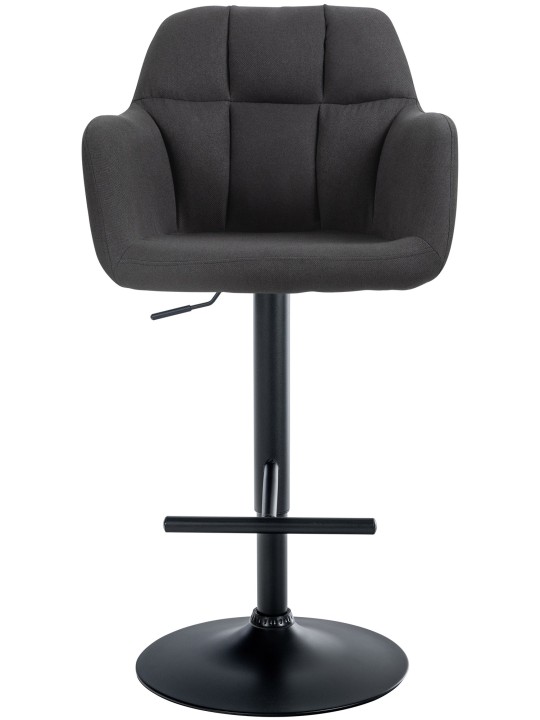 Barstol Natoma stof, sort