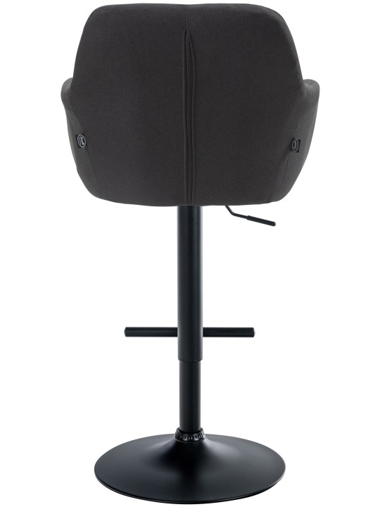 Barstol Natoma stof, sort