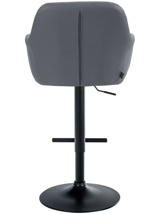 Barstol Natoma imiteret læder, grå Barstol Natoma imiteret læder, grå