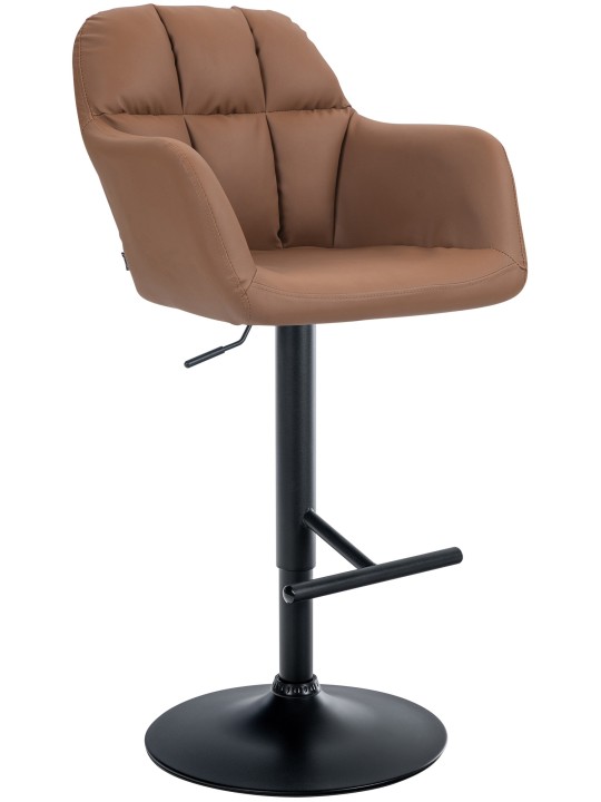 Barstol Natoma imiteret læder, lysebrun