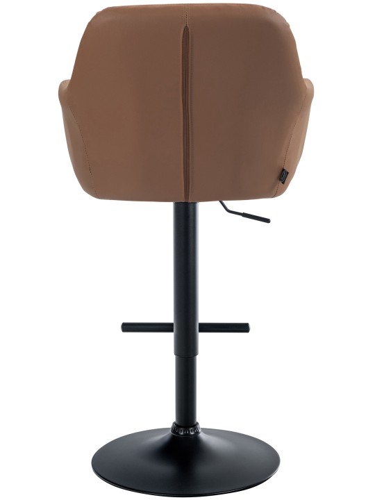 Barstol Natoma imiteret læder, lysebrun