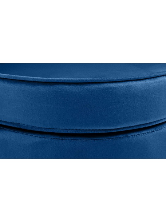 Stol Rosita fløjl, blå