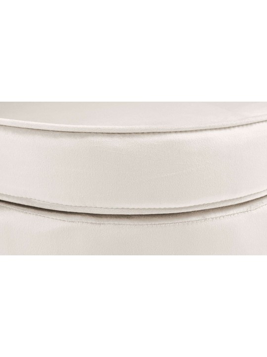 Stol Rosita fløjl, creme