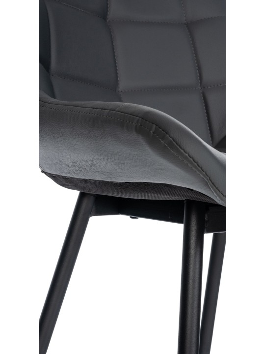 Barstol Weston imiteret læder, grå Barstol Weston imiteret læder, grå