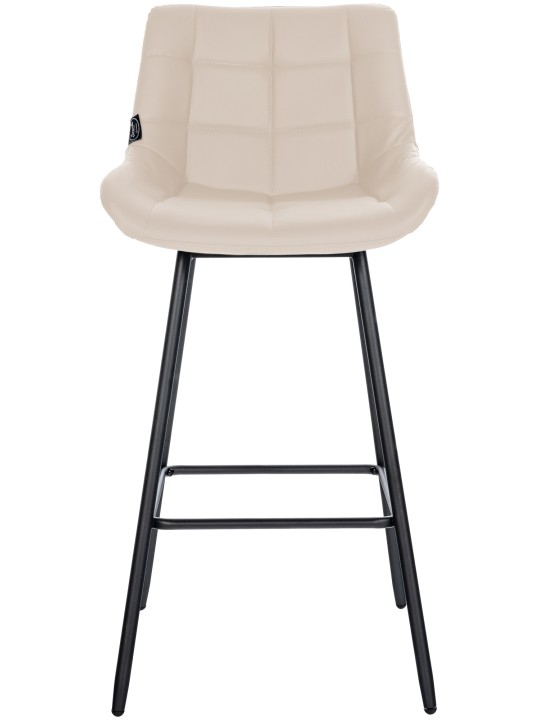 Barstol Weston imiteret læder, creme