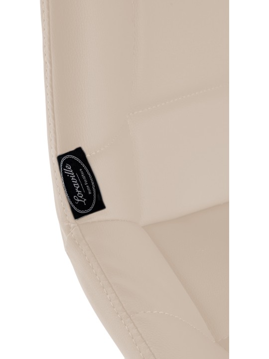 Barstol Weston imiteret læder, creme