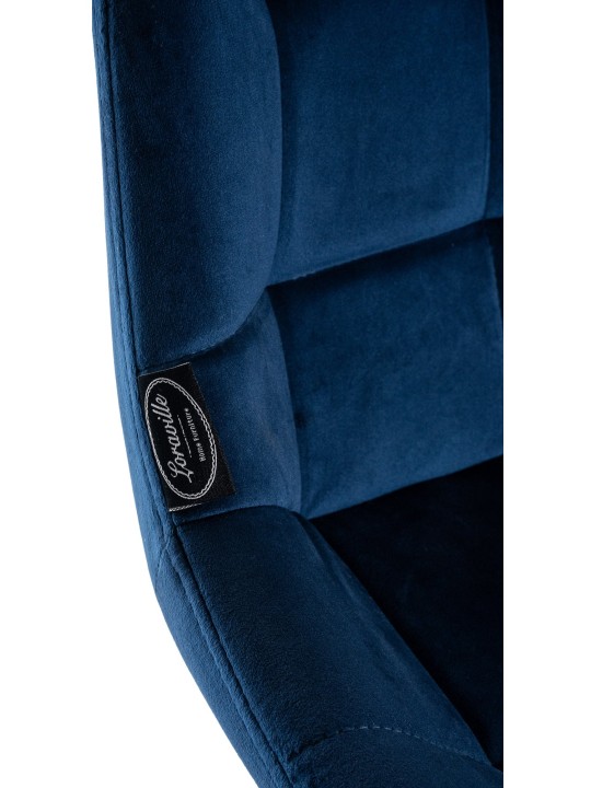 Barstol Weston velvet, blå