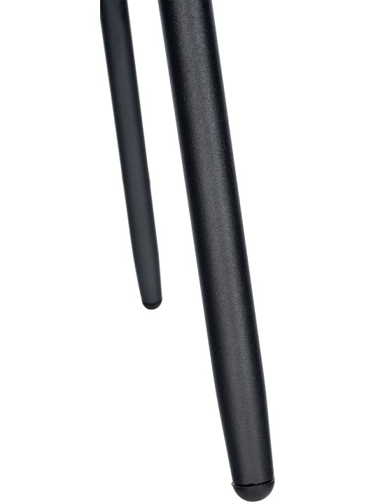 Barstol Weston velvet, sort