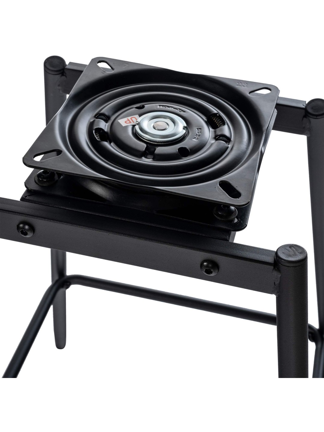 Weston drejelig barstol imiteret læder, creme