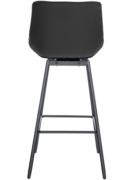 Weston drejelig barstol imiteret læder, sort Weston drejelig barstol imiteret læder, sort