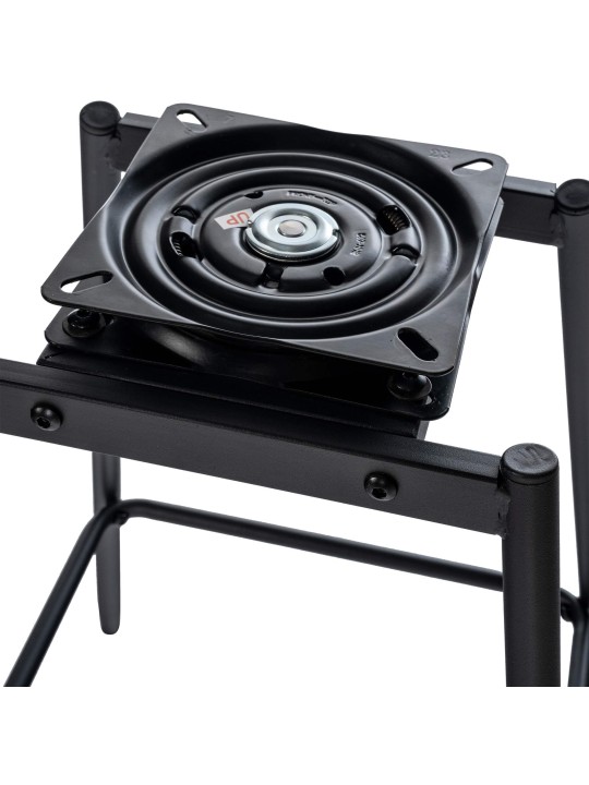 Weston drejelig barstol imiteret læder, hvid