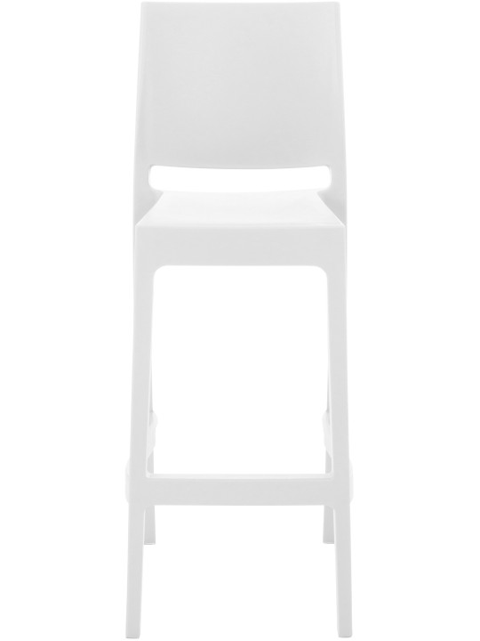 Sæt med 2 barstole Maya, hvid Sæt med 2 barstole Maya, hvid