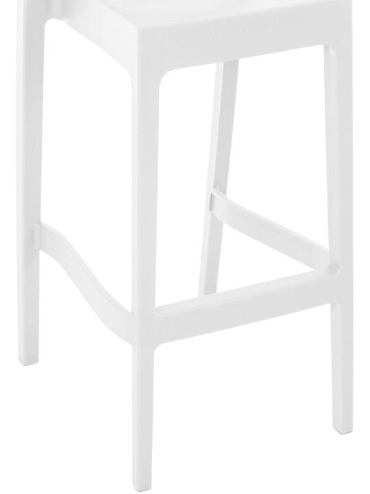 Sæt med 2 barstole Maya, hvid Sæt med 2 barstole Maya, hvid