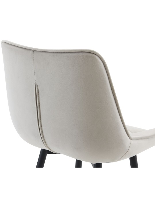 Barstol Dartford fløjl, grå Barstol Dartford fløjl, grå