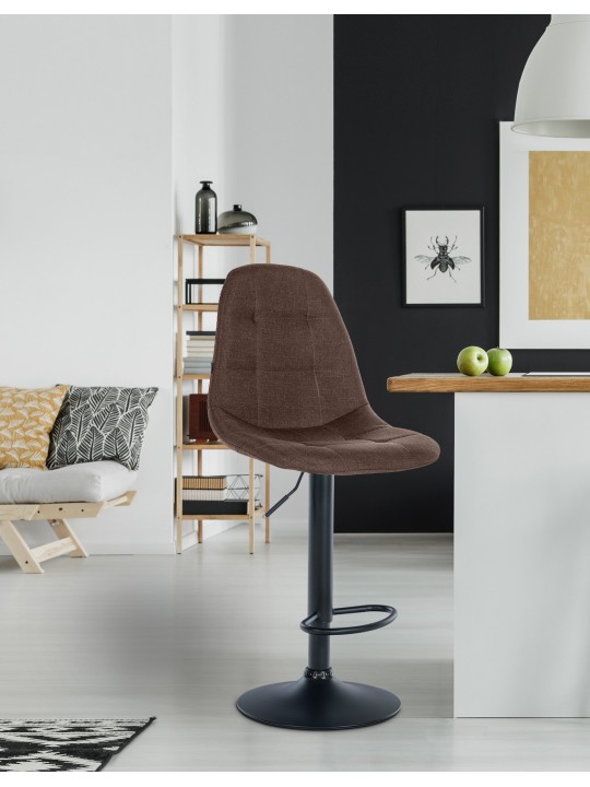 Barstol Elmore stof B, brun Barstol Elmore stof B, brun