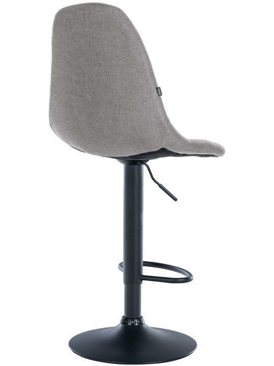 Barstol Elmore stof B, grå