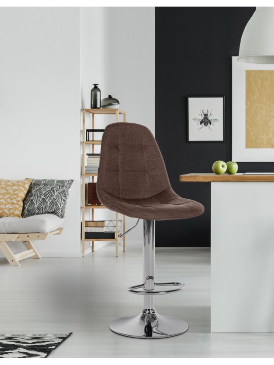 Barstol Elmore stof C, brun Barstol Elmore stof C, brun