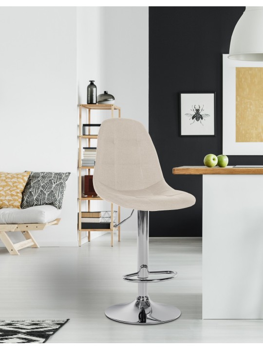 Barstol Elmore stof C, creme Barstol Elmore stof C, creme