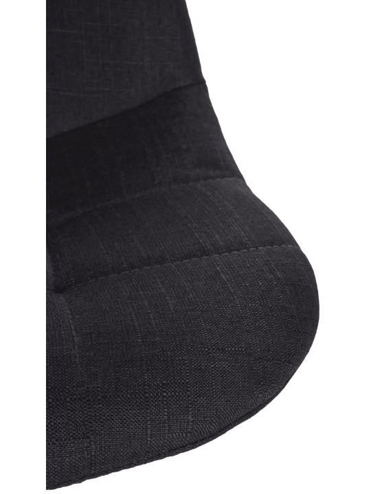 Barstol Elmore stof C, sort