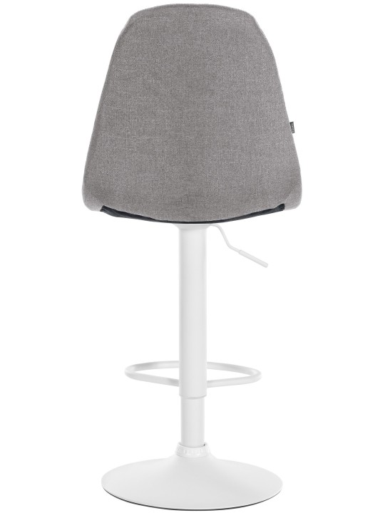 Barstol Elmore stof W, grå
