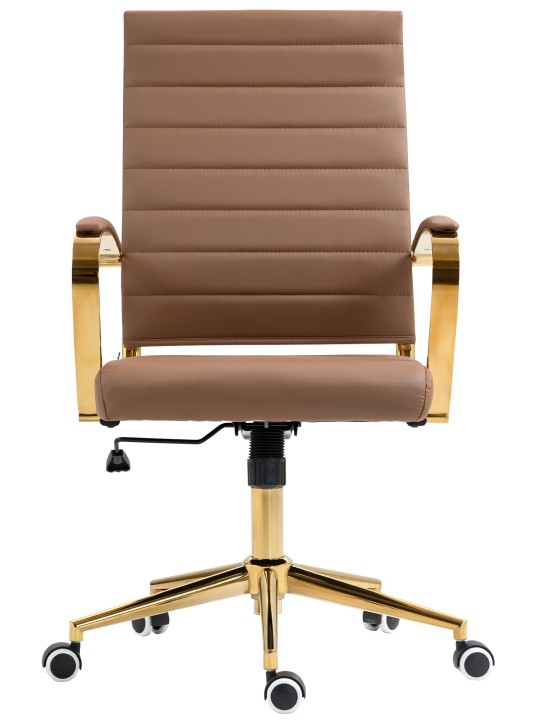 Kontorstol Havana imiteret læder, lysebrun Kontorstol Havana imiteret læder, lysebrun
