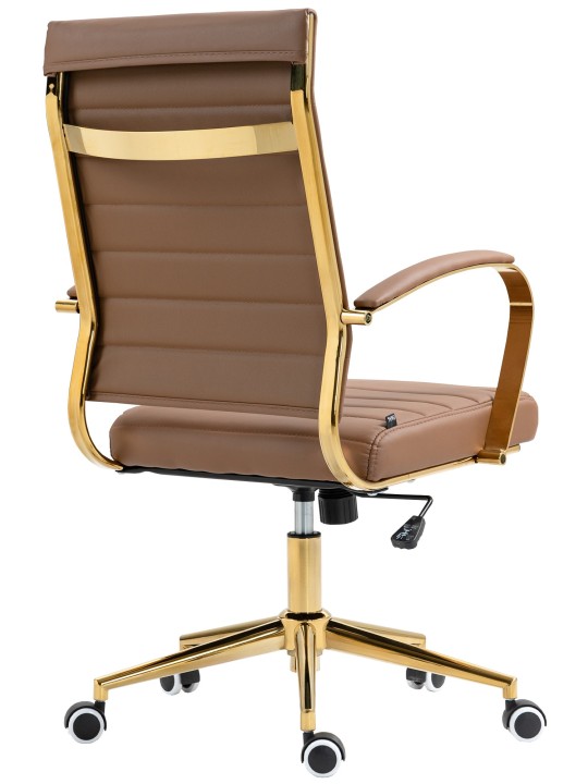Kontorstol Havana imiteret læder, lysebrun Kontorstol Havana imiteret læder, lysebrun