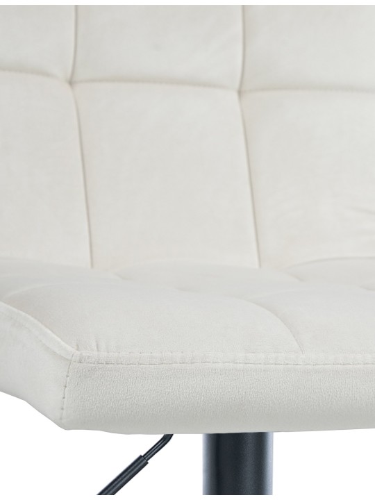 Barstol Peru fløjl, creme