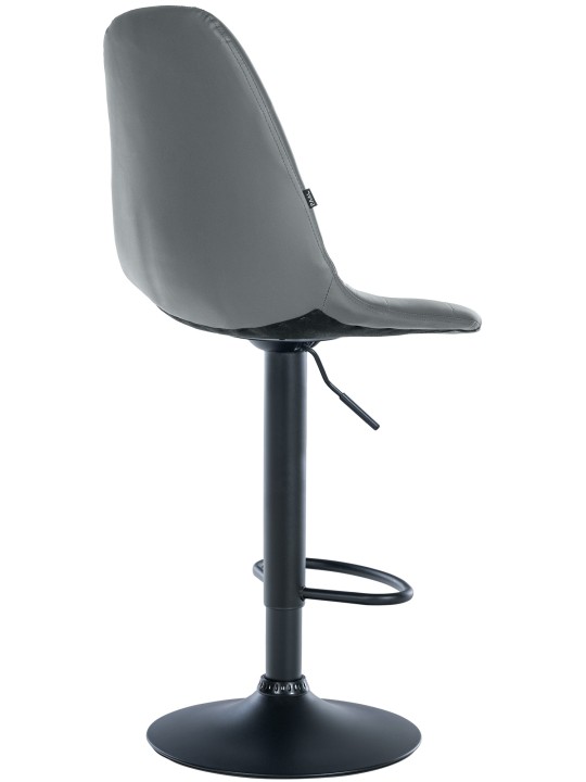 Barstol Elmore imiteret læder B, grå Barstol Elmore imiteret læder B, grå