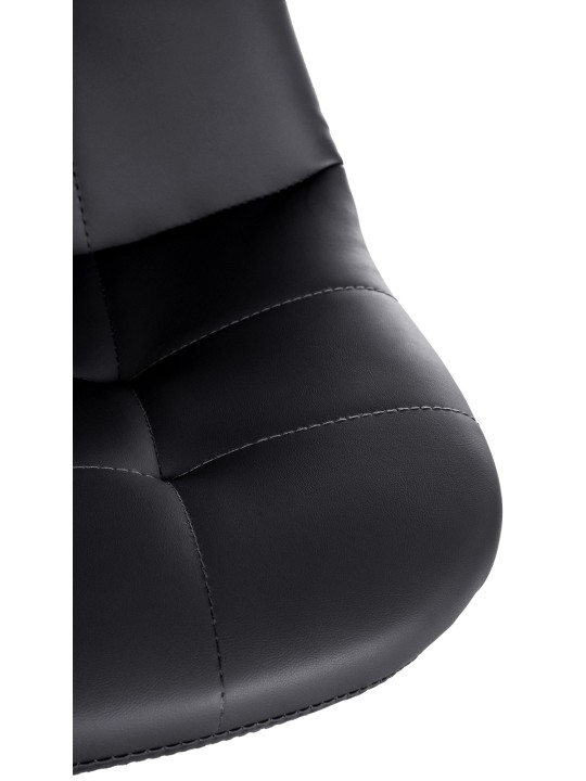 Barstol Elmore imiteret læder B, sort