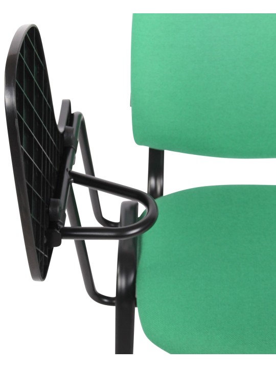 Sæt med 4 Ken stole med klapbordsstof, grøn