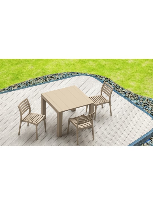 Ares stol, mudderfarvet Ares stol, mudderfarvet