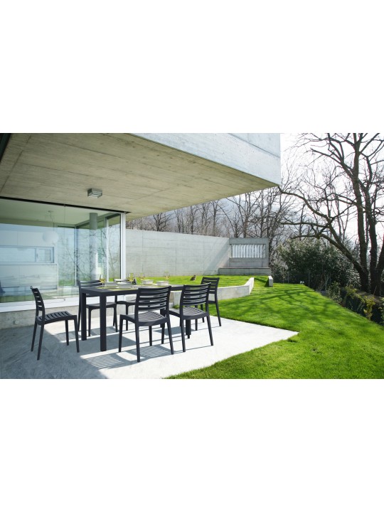 Ares stol, mørkegrå