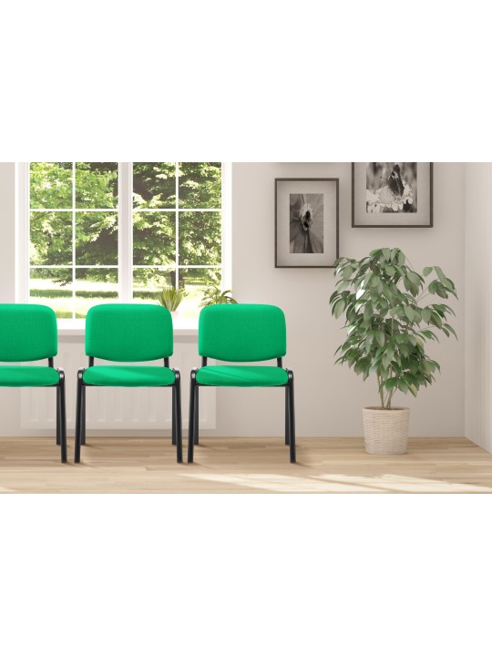 Besøgsstol Ken stof, grøn
