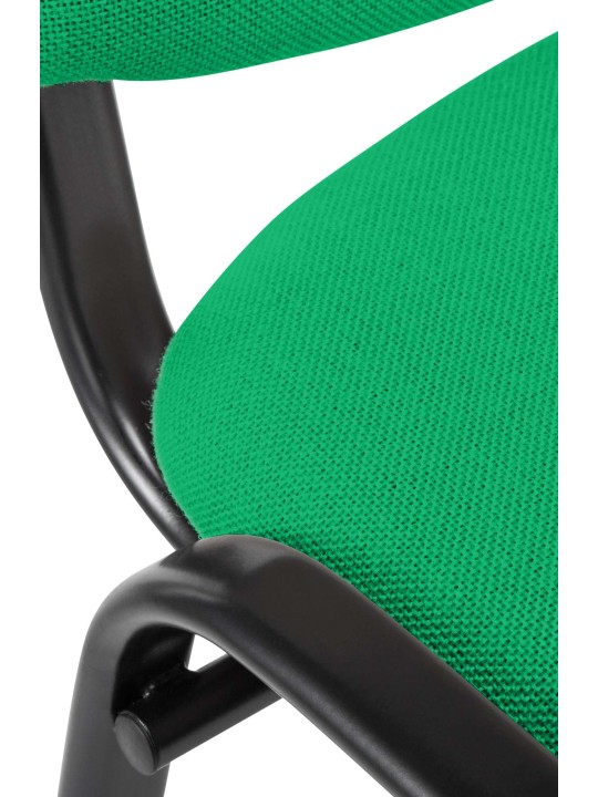 Besøgsstol Ken stof, grøn